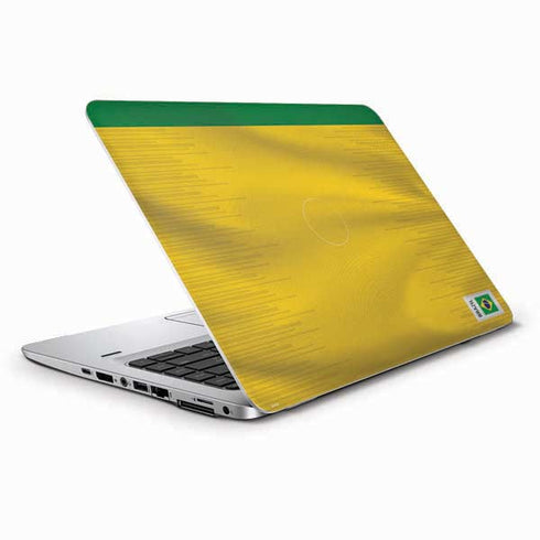 Brazil Soccer Flag HP Elitebook Skin